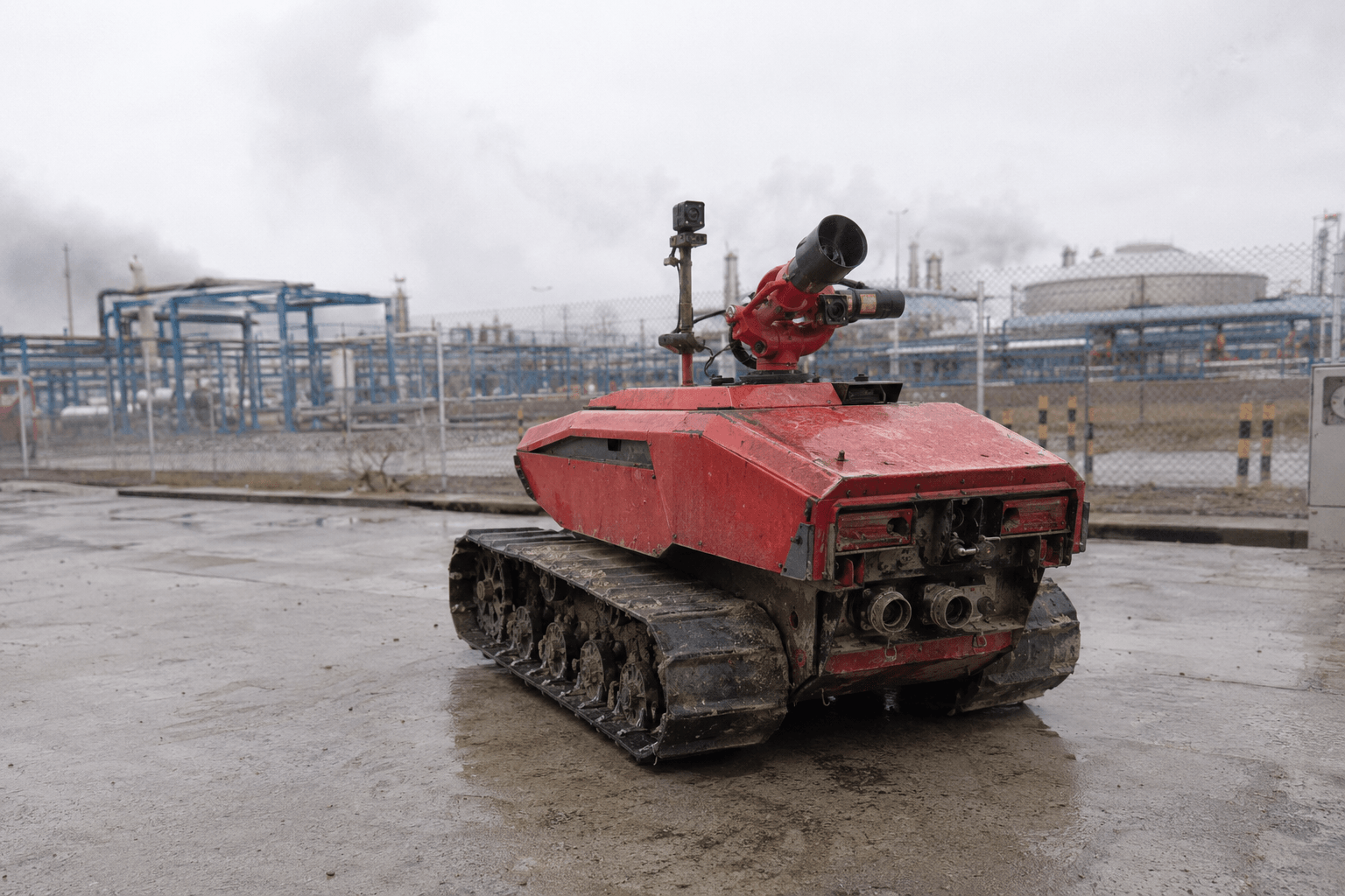 hero solutions firefighting robot